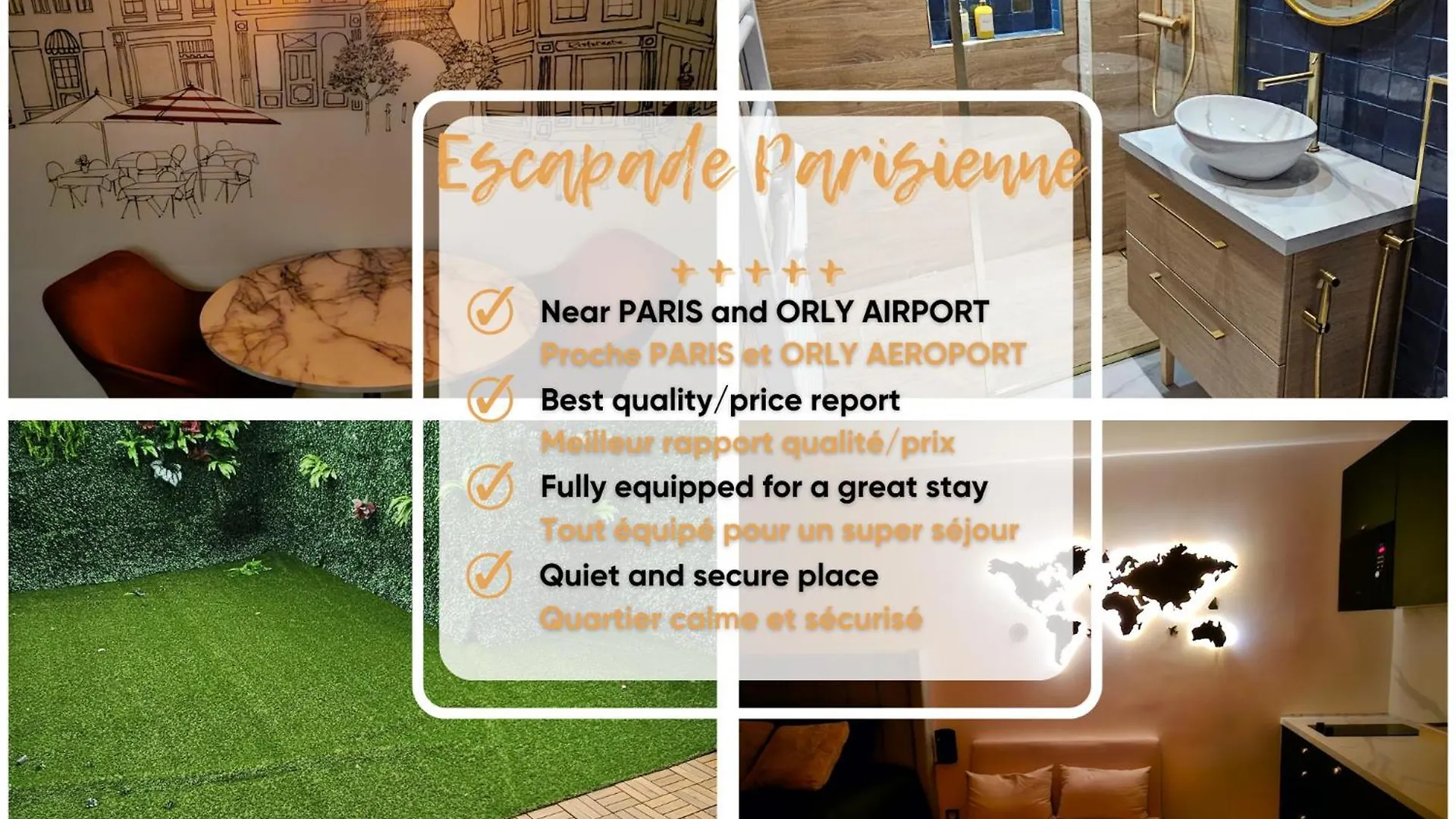 Escapade Parisienne - Paris Orly Apartment